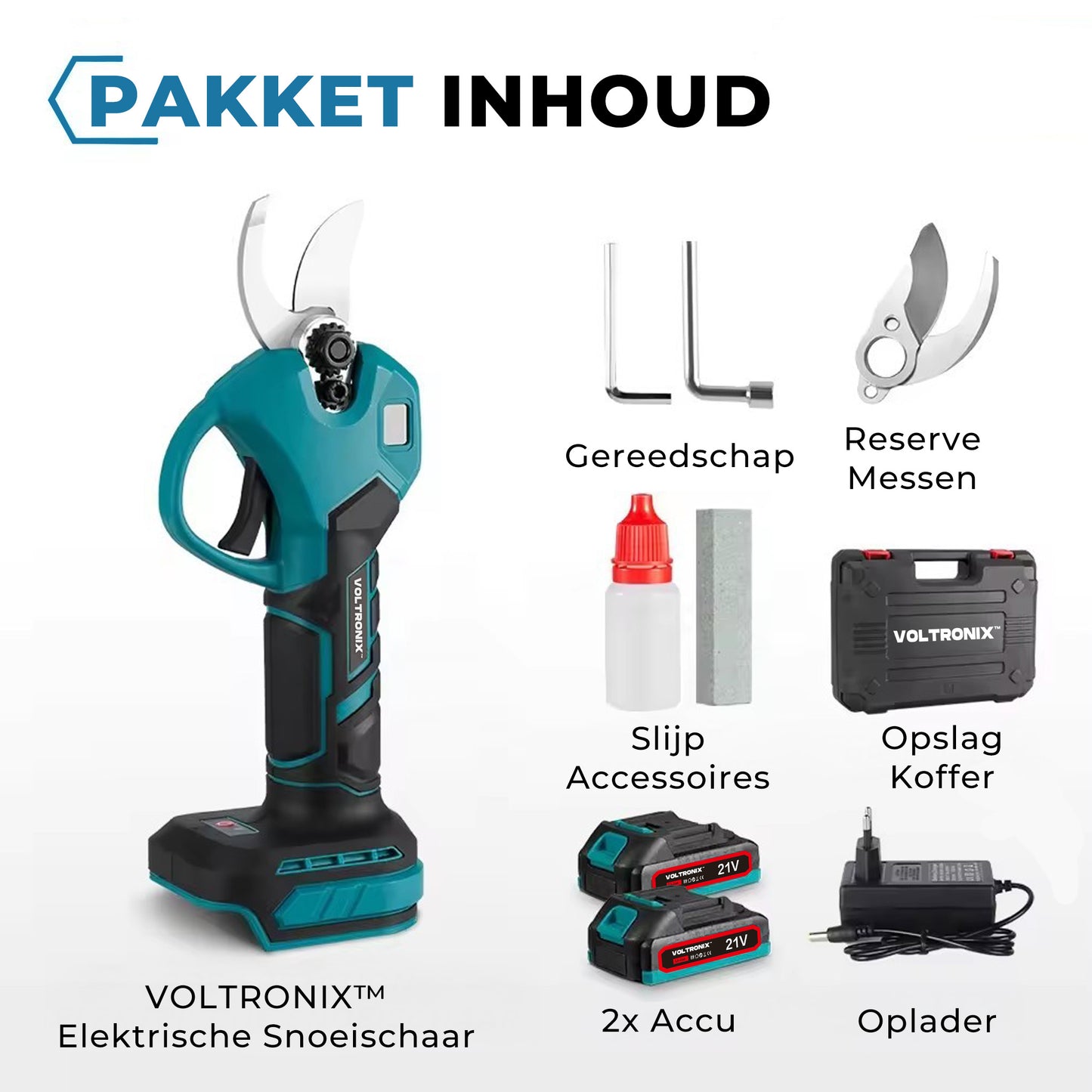 VOLTRONIX™ Elektrische snoeischaar